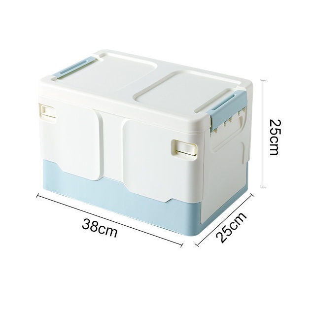 Hộp đựng đồ gấp gọn để cốp xe ô tô, để trong nhà có thể gấp gọn dung tích 45 lít và 25 lít