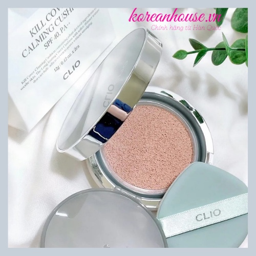 [Chính hãng][2022 New] PHẤN NƯỚC CLIO KILL COVER CALMING CUSHION THẾ HỆ MỚI SPF40 PA++ NGUỒN GỐC THỰC VẬT