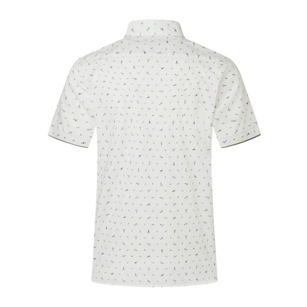 Áo Sơ Mi Nam G2000 Smart Fit  Màu Trắng/Xám