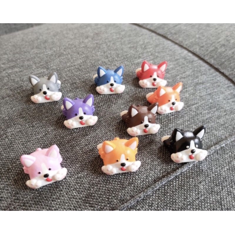 Keycap chó corgi , nút bàn phím cơ hình chó corgi
