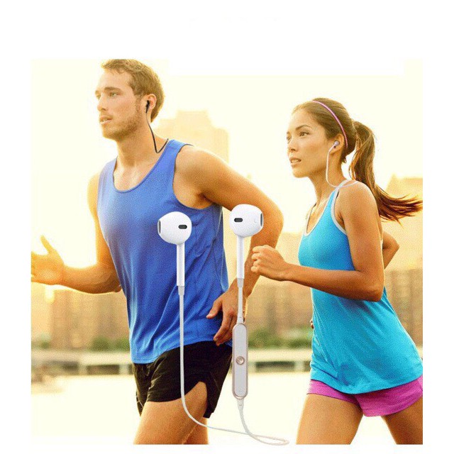 [Mã ELFLASH5 giảm 20K đơn 50K] Tai nghe Bluetooth S6 siêu bass không dây, có mic đàm thoại