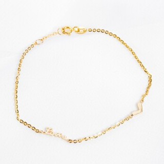 Lắc tay vàng DOJI 18K 0819B-LAL053 - Vàng - Freesize