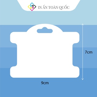 100 bìa gắn vòng tay, thun cột tóc, vòng cột tóc, size 7x9cm