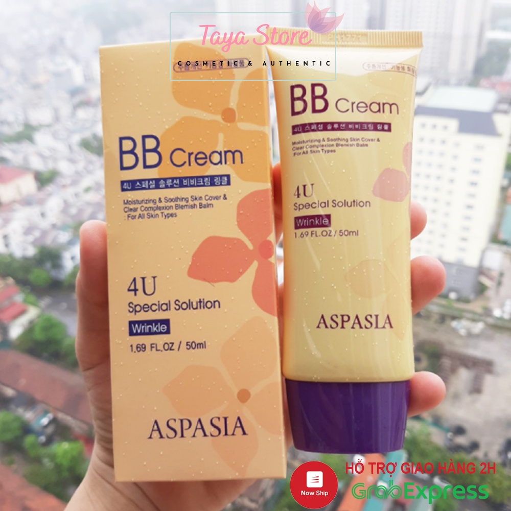 Kem nền che khuyết điểm BB Cream 4U Special Solution Aspasia Hàn Quốc 50ml