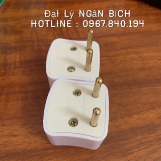 Phích cắm điện chuyển ổ 3 chấu sang 2 chấu sopoca
