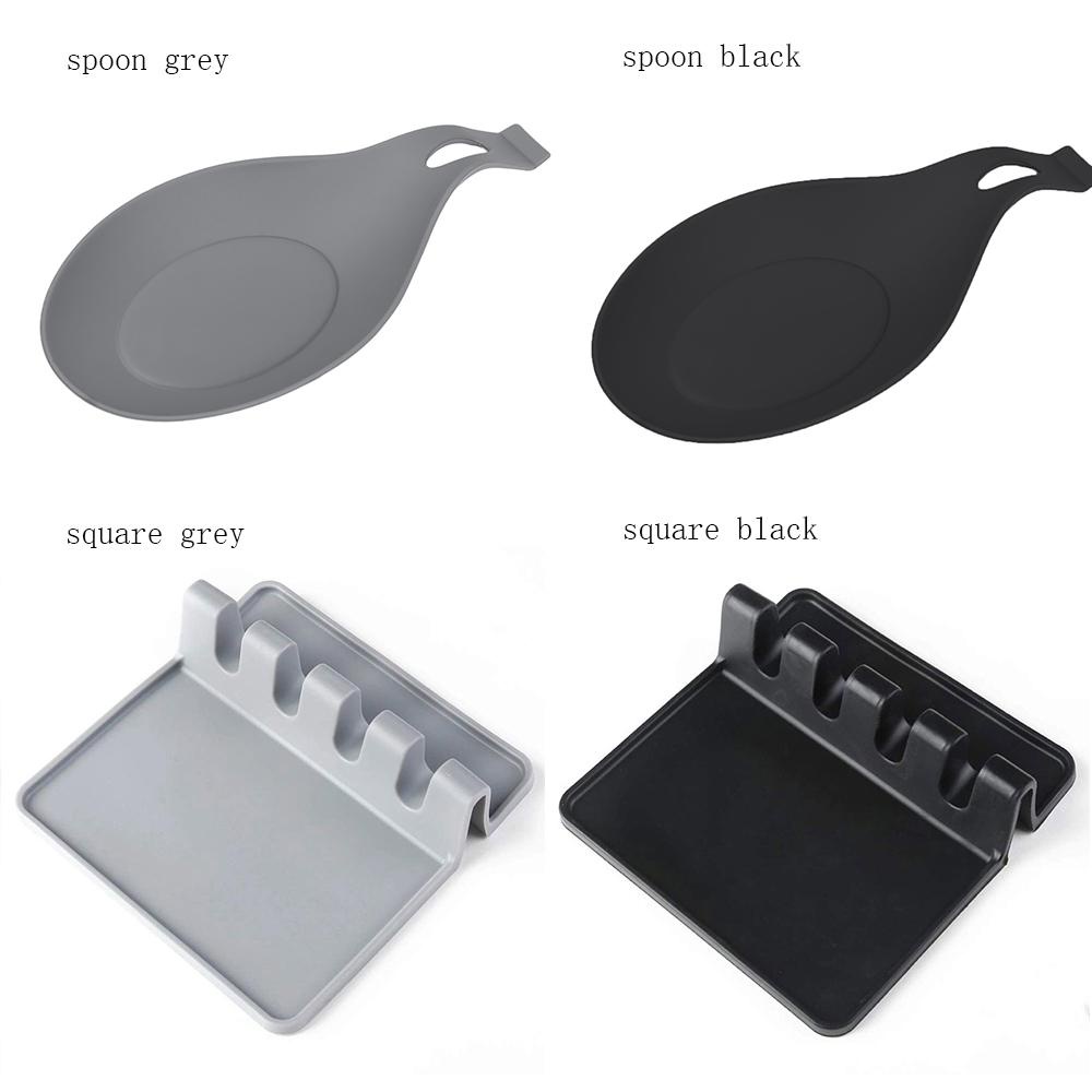 Miếng Silicone Dùng Để Đỡ Muỗng Nấu Ăn Tiện Dụng