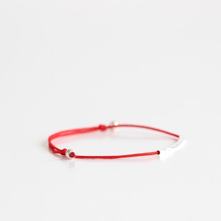 (Có sẵn) Vòng Tay EBI Chỉ Đỏ May Mắn Phối Charm