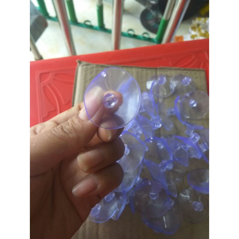 Miếng Nhựa - Núm Nhựa Hít Kê Mặt Kính 4Cm