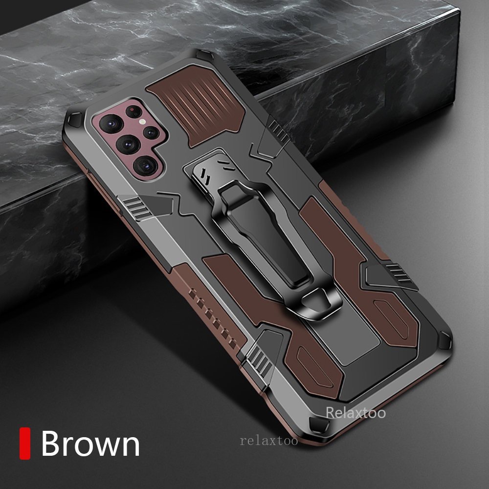 Shockproof armor case for Samsung Galaxy s 21 20 s21 S20 ultra Plus + S21ultra S20ultra s21+ s20+ S21FE S20FE Phone case car magnetic suction holder clip protective back Cover casing