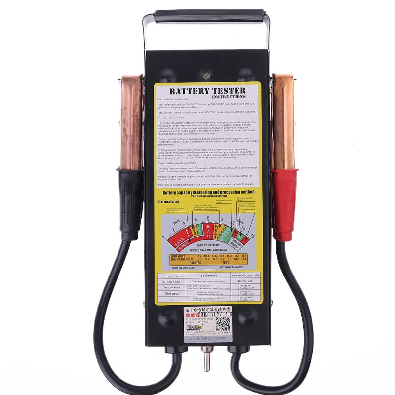 Thiết bị kiểm tra bình ắc quy ô tô 6V/ 12V