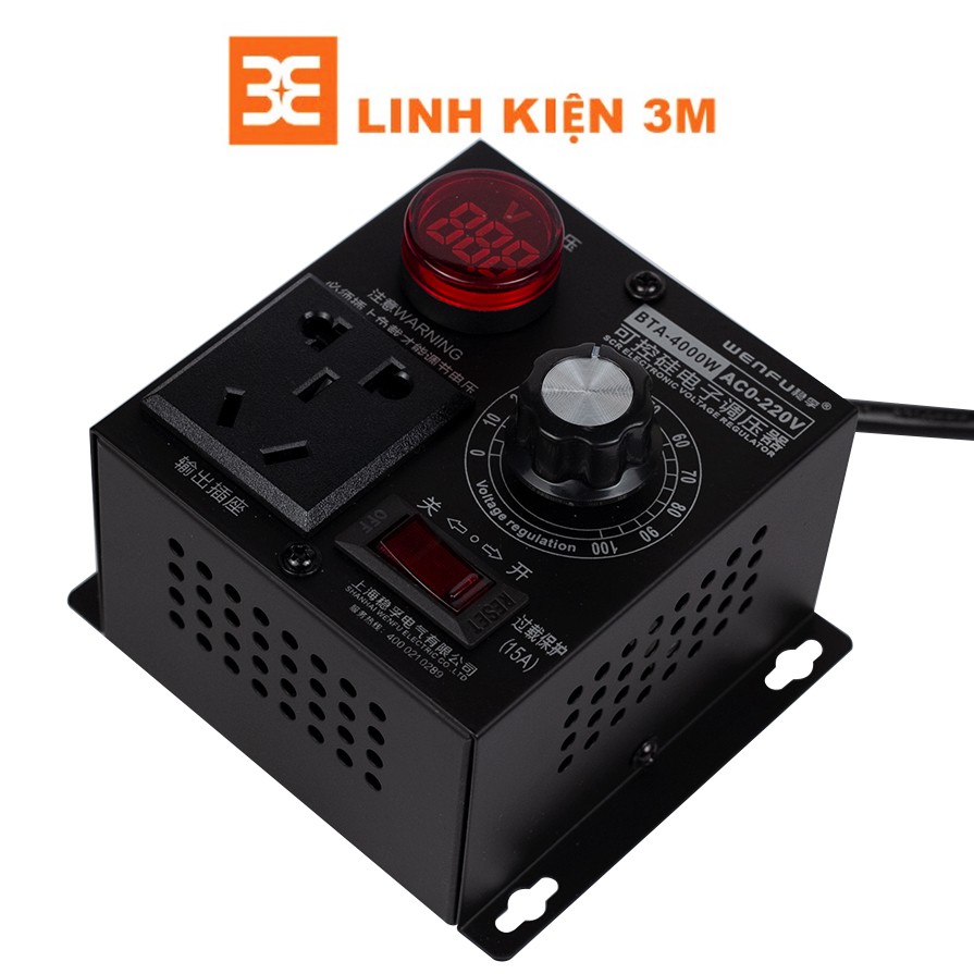 Bộ Điều Khiển Tốc Độ Động Cơ 220VAC WBT 4KW