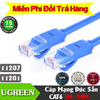[Cate6 1-20M] Cáp Mạng Đúc Sẵn - Hàng Chính Hãng Ugreen