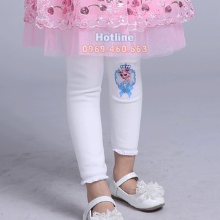 Quần Legging Elsa Cho Bé Gái