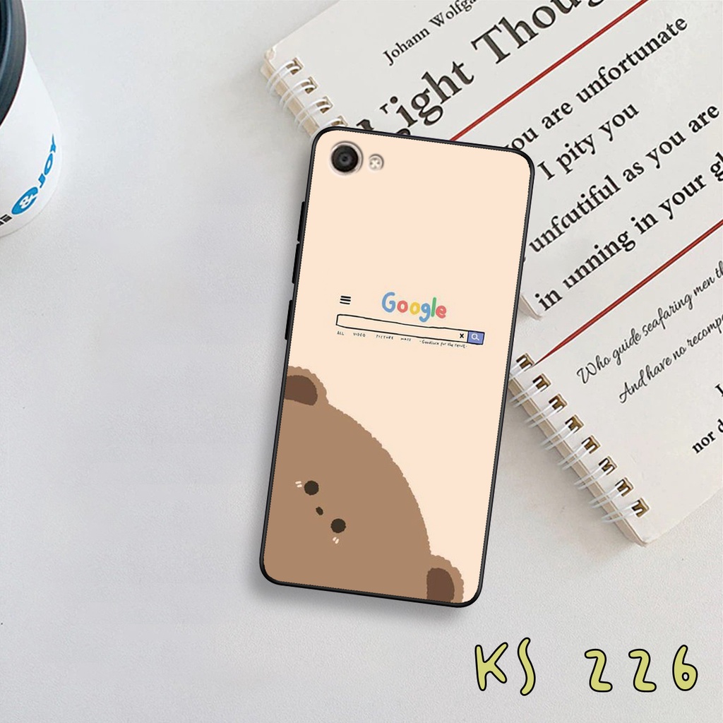Ốp lưng Vivo Y66 - Vivo Y67 - Vivo Y75 - Ốp in hình gấu bear ngộ nghĩnh