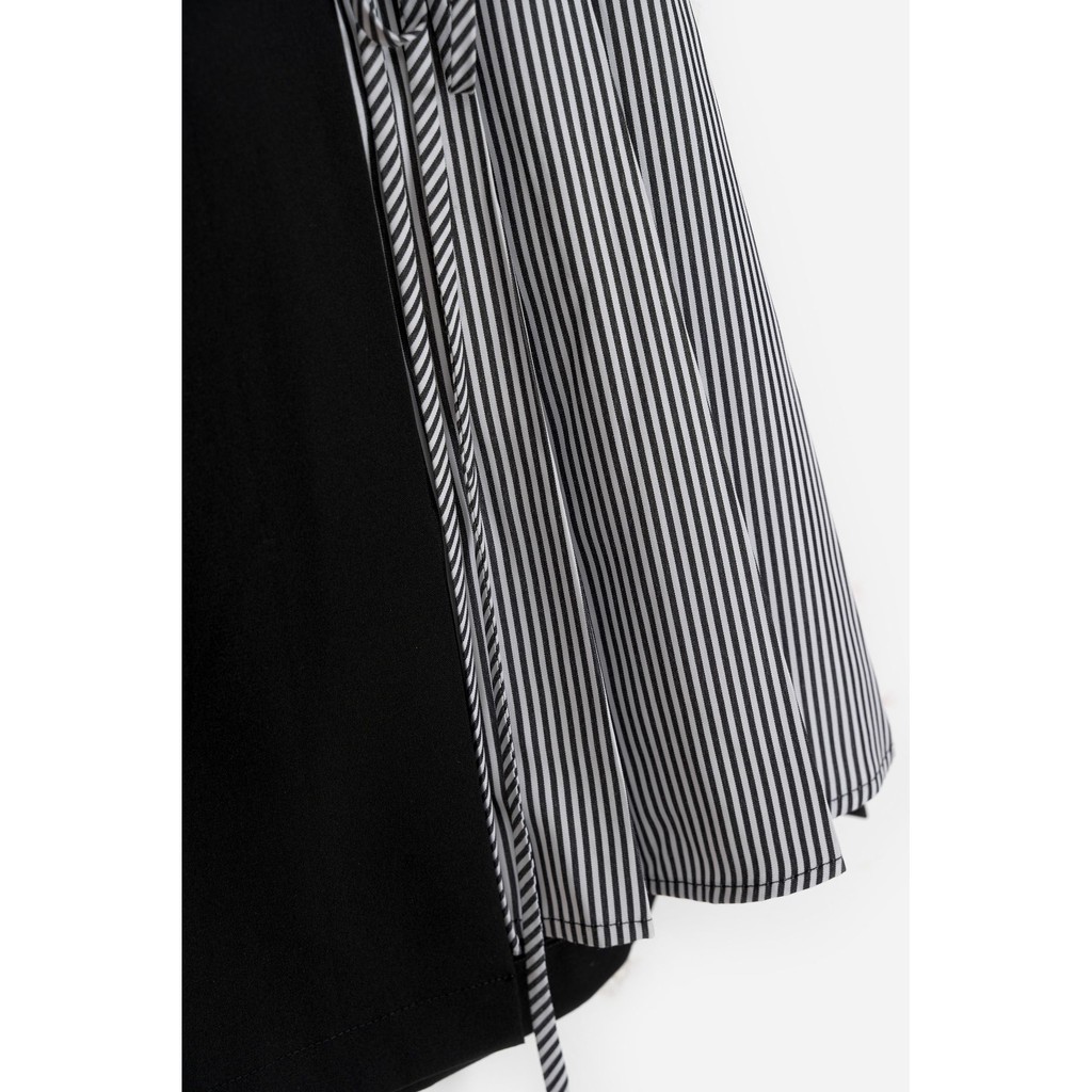 [Mã SKAMCLU7 giảm 10% tối đa 50K đơn 0Đ] Chân váy ngắn nữ MADELEN mixed kẻ xanh có nơ buộc | BigBuy360 - bigbuy360.vn