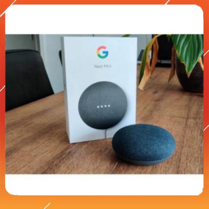 XẢ KHO THANH LÝ Loa thông minh Google Nest Mini - Thế hệ 2 - NEW 100% -  tích hợp trợ lý ảo, chính hãng, nguyên seal. XẢ