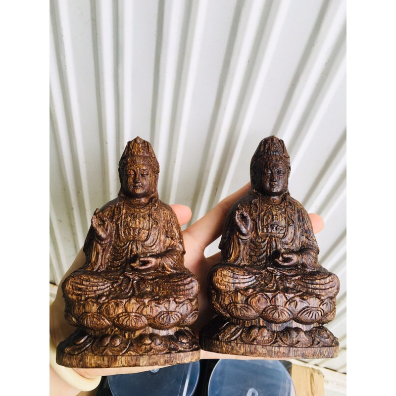 Tượng Phật Quan Âm trầm hương sánh chìm,bao thơm vĩnh viễn