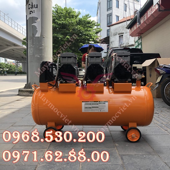 Máy Nén Khí Không Dầu giảm âm thương hiệu Đức -9hp
