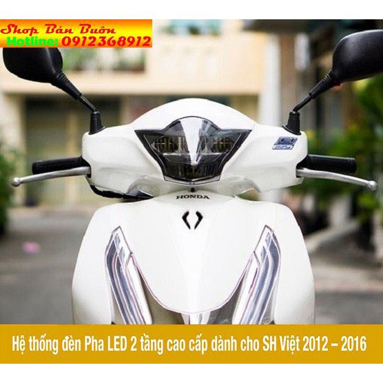 Choá led zhipat chính hãng 2 tầng cho sh Việt Nam 2012-2016