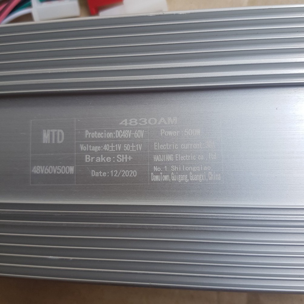 [HÌNH THẬT] BO IC 500W 36/48V Xe Đạp Điện MS 001 ĐẠI KA XE