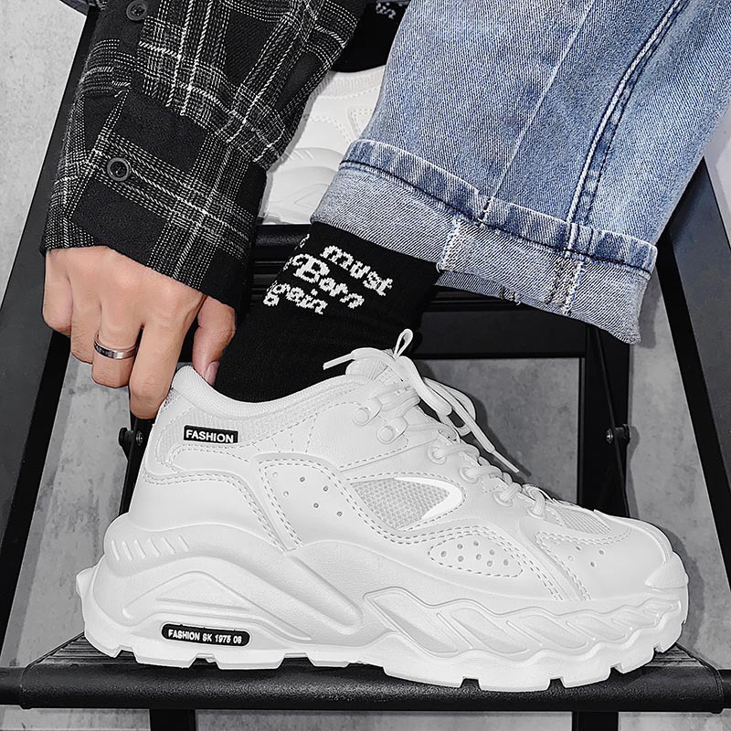 Giày Nam 2022, Sneaker Nam Phong Cách Cực Ngầu - Mã HT15 Phản Quang