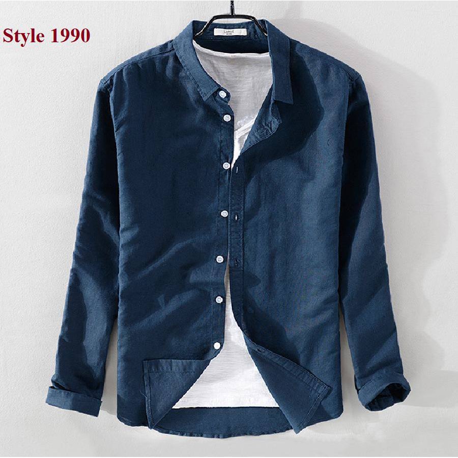 Áo sơ mi đũi công sở | BigBuy360 - bigbuy360.vn