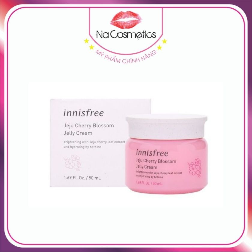 kem dưỡng ẩm trắng hồng INNISFREE JELLY chiết xuất từ hoa anh đào