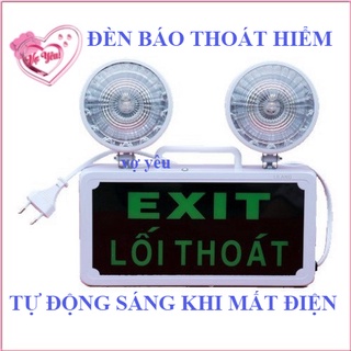 Đèn báo thoát hiểm EXIT khẩn cấp khi có sự cố