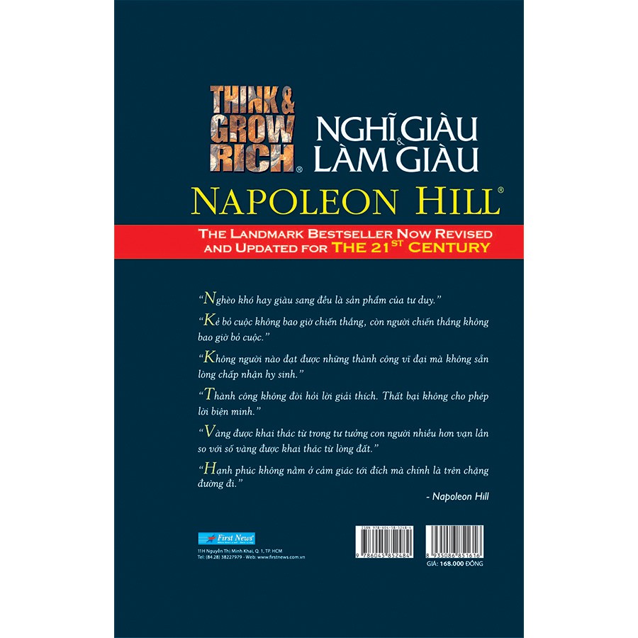 Sách - Nghĩ Giàu và Làm Giàu (Bìa Cứng) | BigBuy360 - bigbuy360.vn