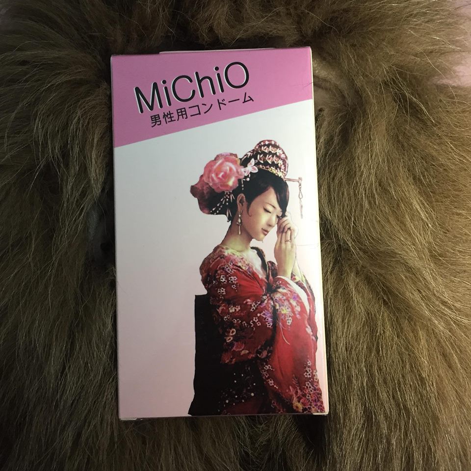 Bao cao su Michio Gân Gai nhám nhẹ 12 pcs - Chính hãng Nhật 100%