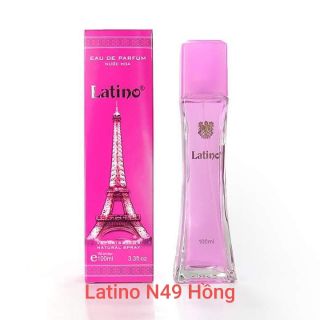 Nước hoa nữ Latino N49 Hồng-100ml