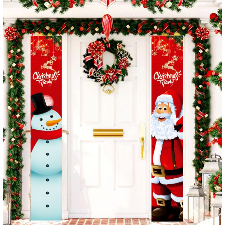 Tranh Treo Hình Treo Đối Xứng Trang trí Noel Giáng Sinh