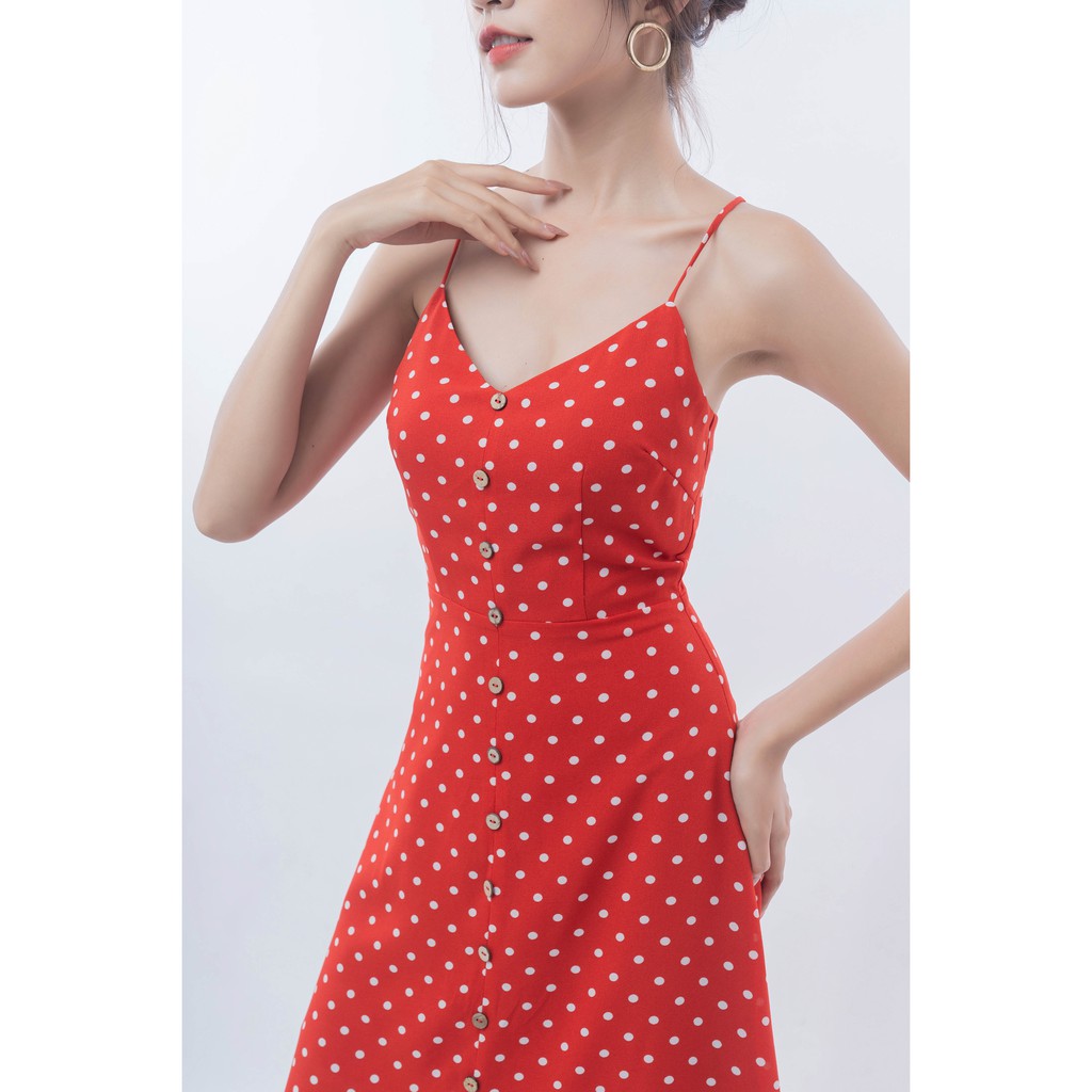 Váy maxi đan dây lưng_2VA773DO_lep' | BigBuy360 - bigbuy360.vn