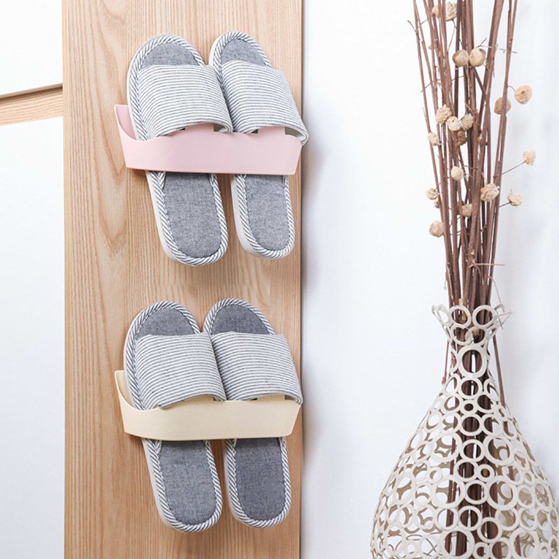 Giá Đỡ Dép Gắn Tường Thiết Kế Đơn Giản Tiện Dụng