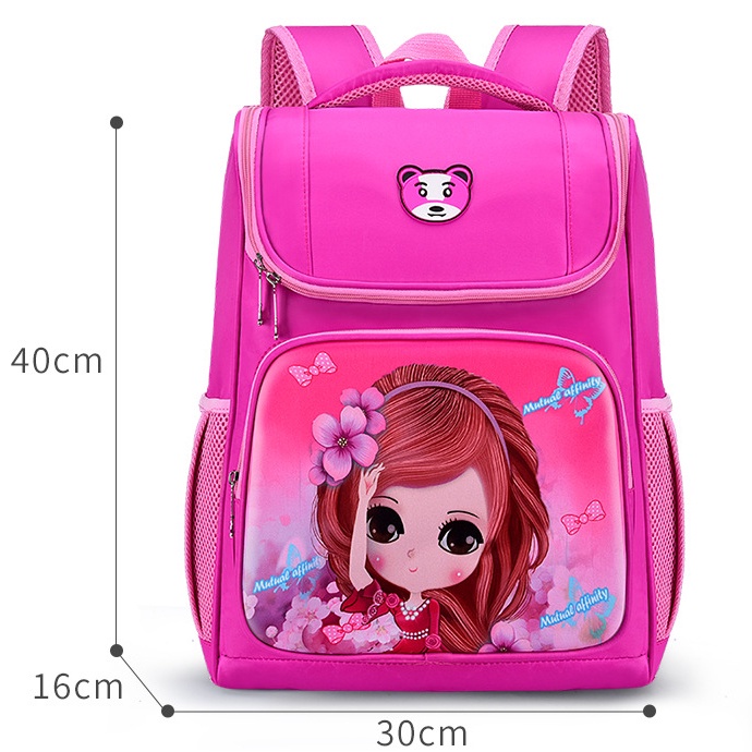 Balo chống gù trẻ em học sinh nam nữ lớp 1 - lớp 9 hàng công ty