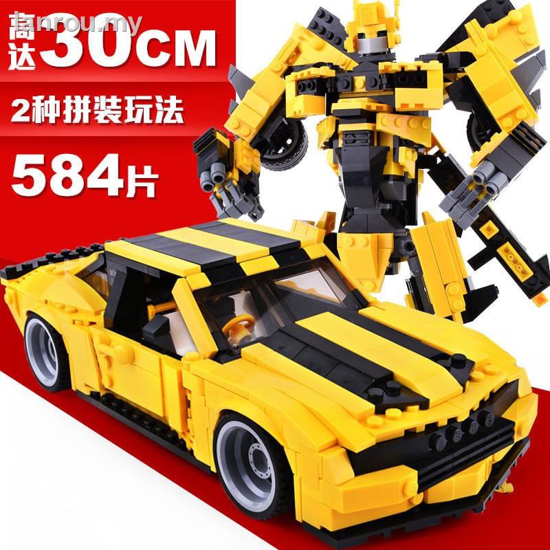 LEGO Transformers Đồ Chơi Lắp Ráp Robot Biến Hình Optimus Beetles 6-12 Tuổi