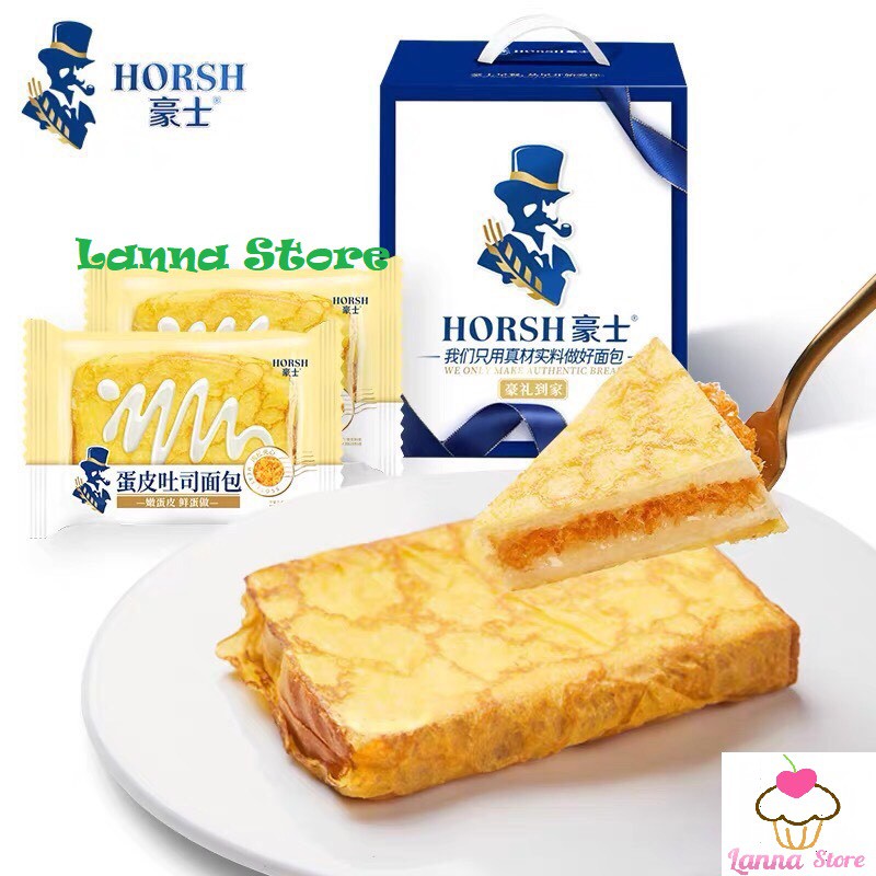 Sandwich Chà Bông Bơ Ruốc Sữa Chua Horsh - Đài Loan