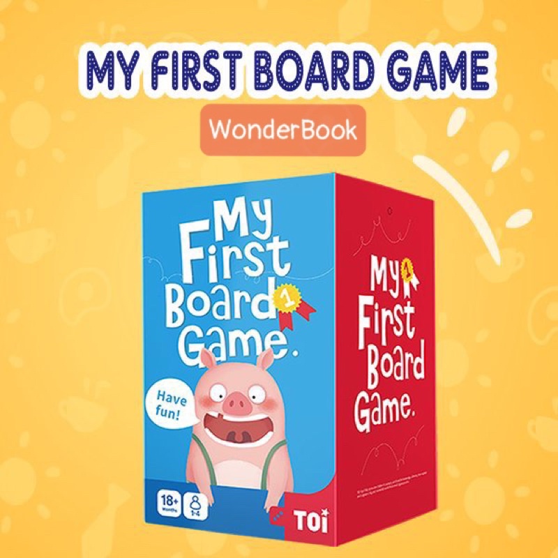 (ĐỒ CHƠI THÔNG MINH 18 tháng +) BÉ TẬP NUÔI HEO - BOARD GAME ĐẦU ĐỜI CỦA BÉ - CHÍNH HÃNG TOI