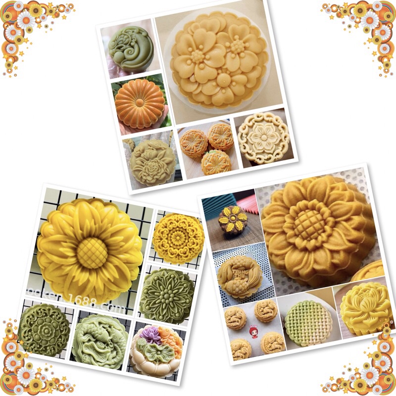 Khuôn trung thu 150-190gr (dạng mặt lẻ)