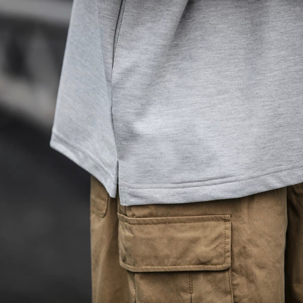 Áo Polo Basic unisex trơn thun nam chất vải cotton cao cấp, ngắn tay cực sang trọng, form rộng unisex, hợp mọi thời đại