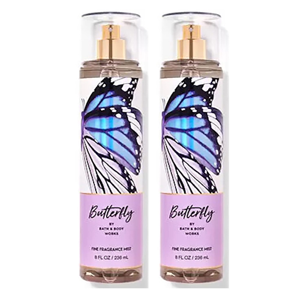 Xịt thơm body mist Bath And Body Works Butterfly 15ml/ 35ml