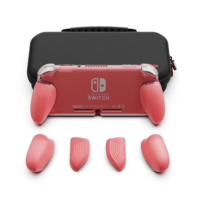 Bộ ốp lưng GripCase và MaxCarry Case thương hiệu Skull &amp; Co xịn sò cho máy game Nintendo Switch LITE