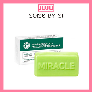 (Hàng thật) Somebymi / AHA.BHA.PHA 30 Days Miracle Cleansing Bar / Mỹ phẩm, Sữa rửa mặt