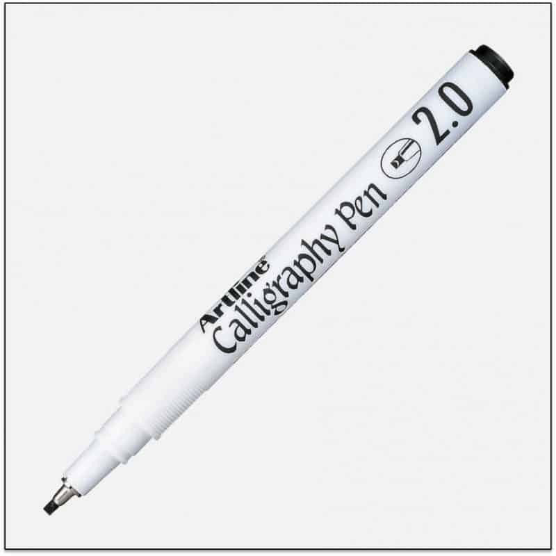 Bút viết thư pháp Artline EK-242 Calligraphy Pen nét 2mm