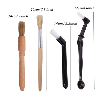 Set 4 Chổi Vệ Sinh Máy Pha Cà Phê Tiện Dụng