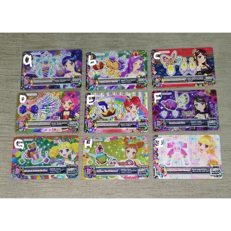 Thẻ Aikatsu ACC ID JP