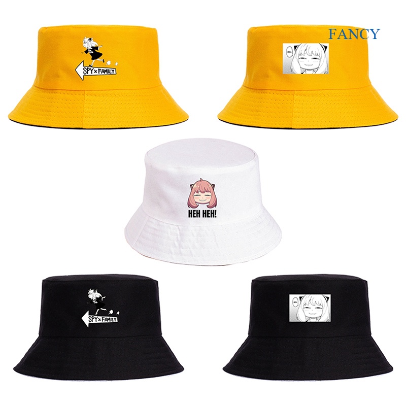Fancy Mũ Bucket Anime Spy X Family Anya Forger Heh