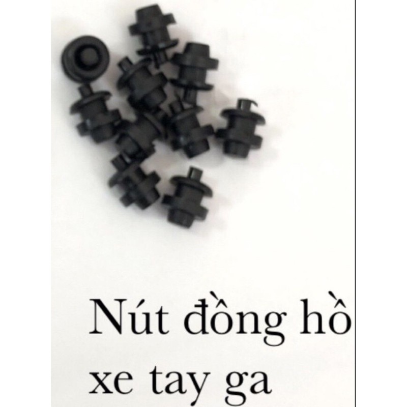Nút cao su mặt đồng hồ xe tay ga, gắn thay thế không như zin