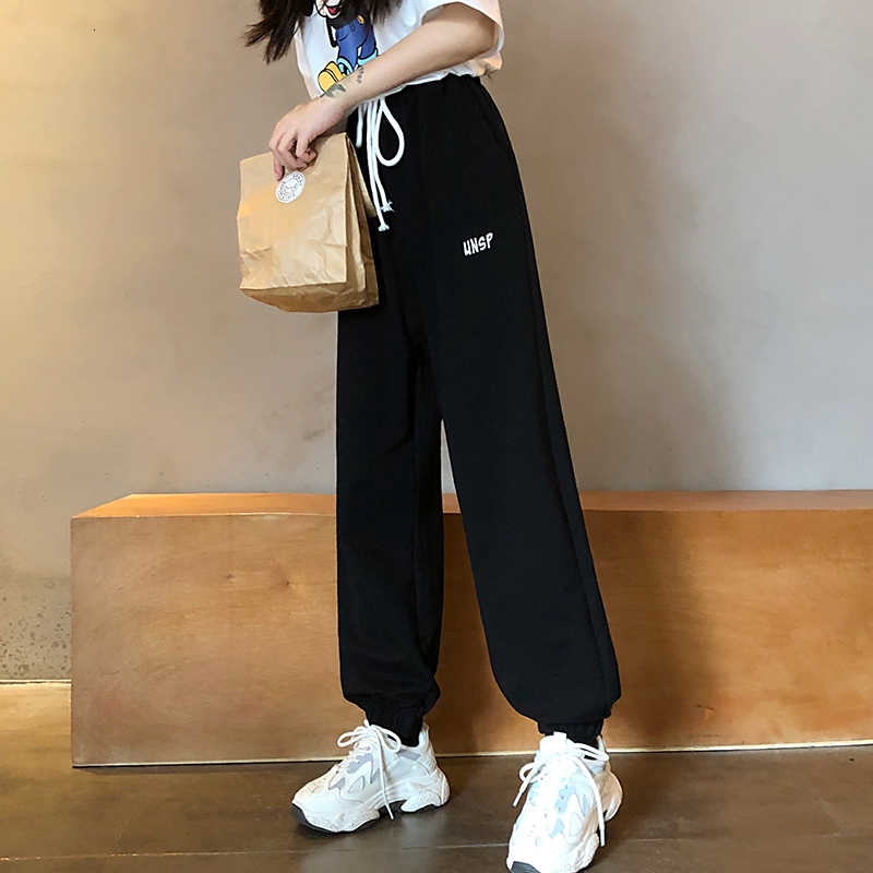 Quần Dài Ống Rộng Thêu Chữ Thời Trang Năng Động 236604 | BigBuy360 - bigbuy360.vn