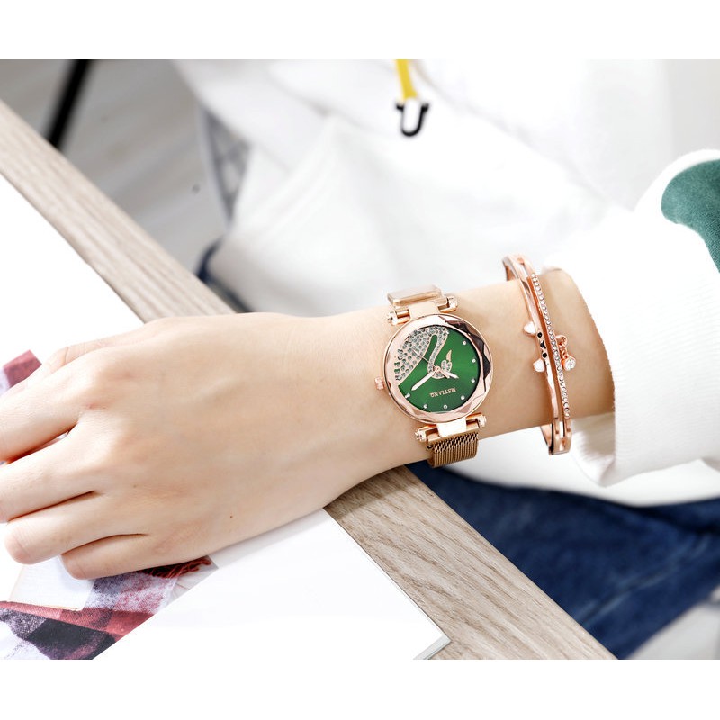 [Mã FAMAYFA2 giảm 10K đơn 50K] Đồng hồ nữ MSTIANQ MQ288 Mặt Thiên nga quyến rũ thời trang dây thép mành nam châm | BigBuy360 - bigbuy360.vn